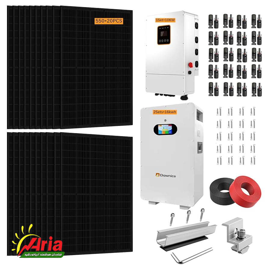 سیستم خورشیدی با باتری لیتیوم
