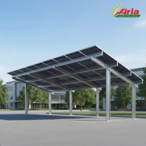 استراکچر پارکینگ خورشیدی