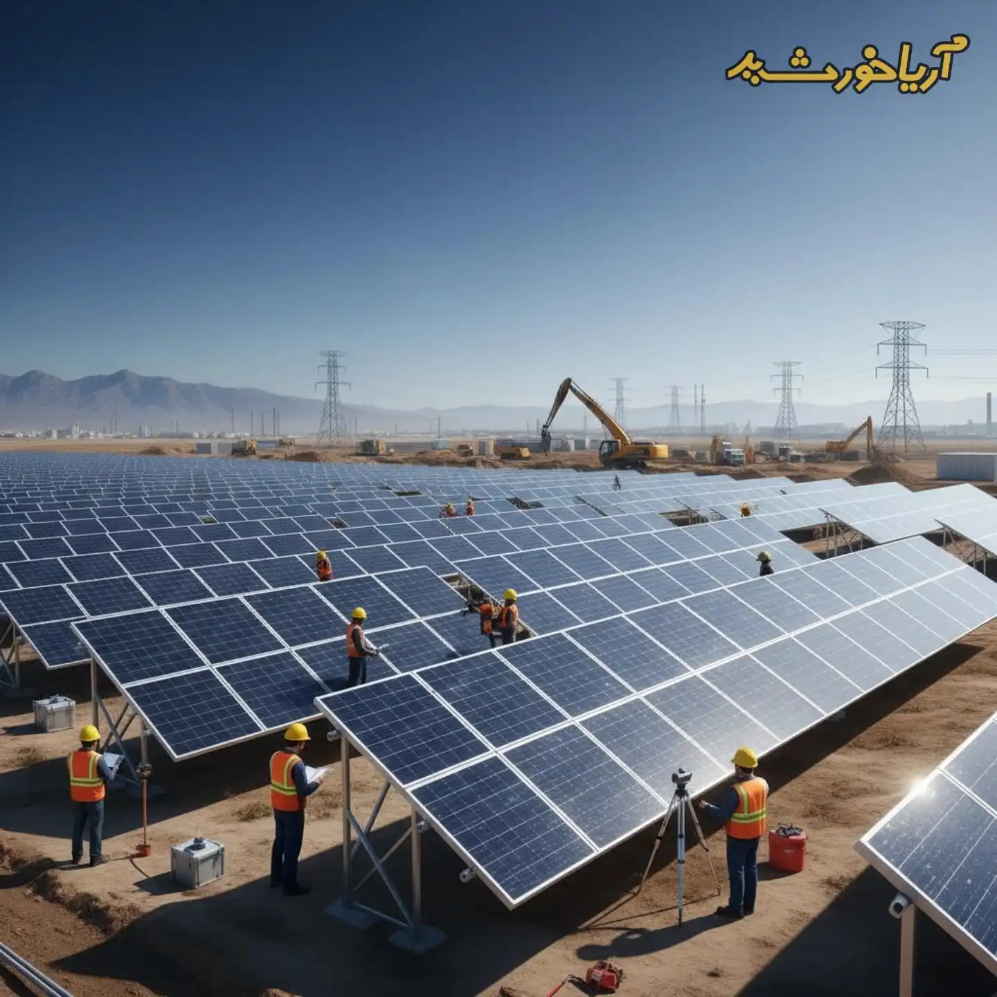 احداث نیروگاه خورشیدی