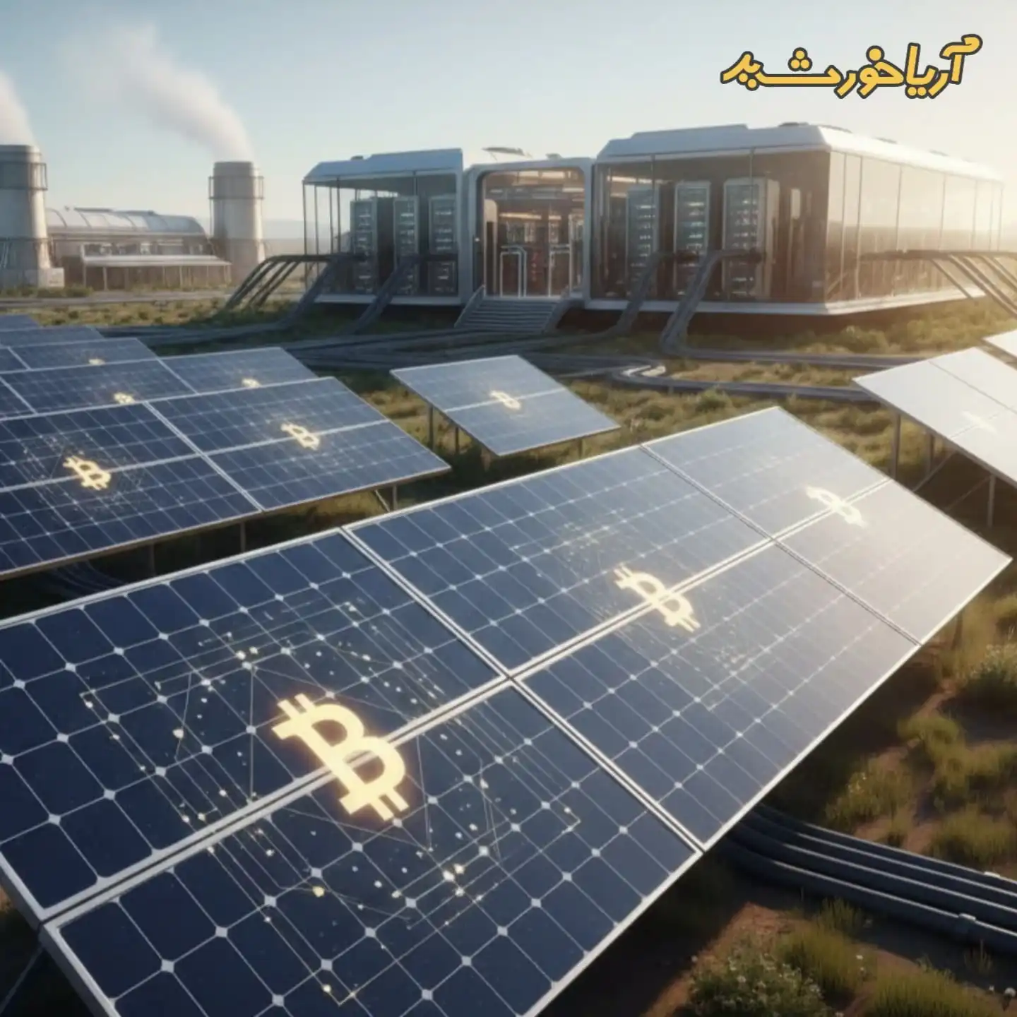برق خورشیدی برای مایینینگ