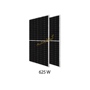 پنل خورشیدی 625 وات JA solar مونو کریستال بایفشیال