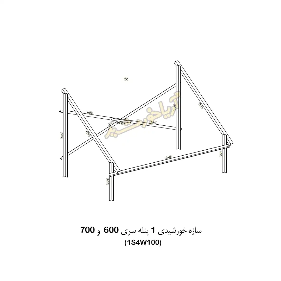 استراکچر یک پنله