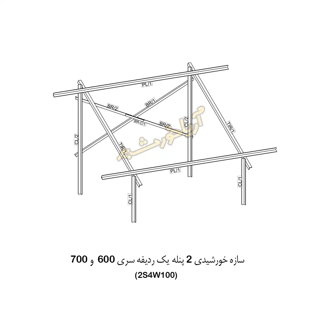 استراکچر دو پنله