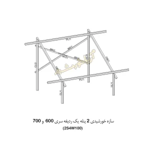 استراکچر دو پنله