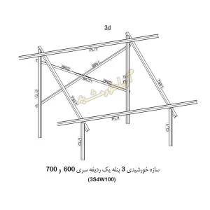 استراکچر سه پنله