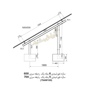 استراکچر پنج پنله و شش پنله